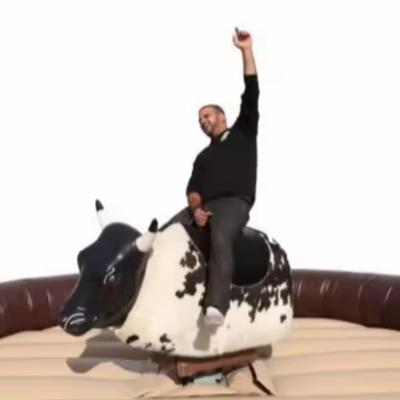 High Quality cheap new design Outdoor group game inflatable mechanical rodeo bull riding machine game