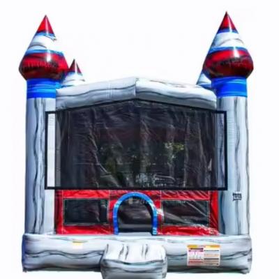 customized inflatable castle marble inflatable bounce houses jumper bouncer for kids